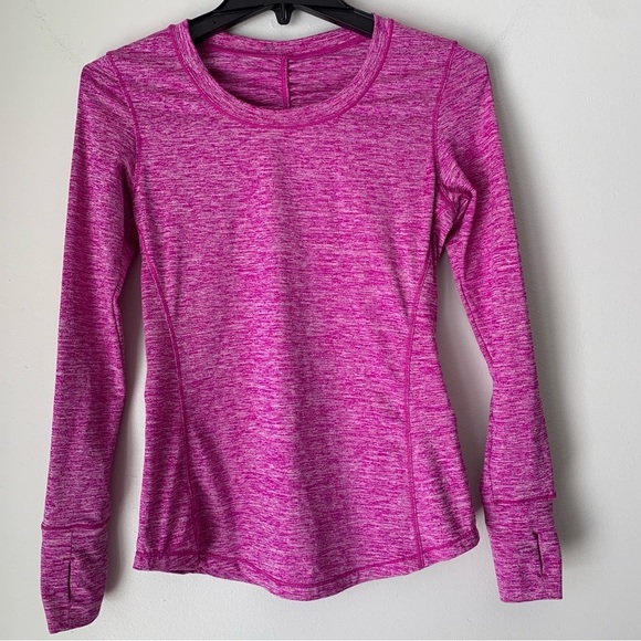 lululemon athletica Tops - Lululemon 5 Mile Long Sleeve Running Top Purple Size 4